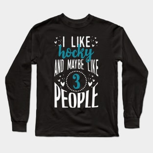 Hockey Long Sleeve T-Shirt